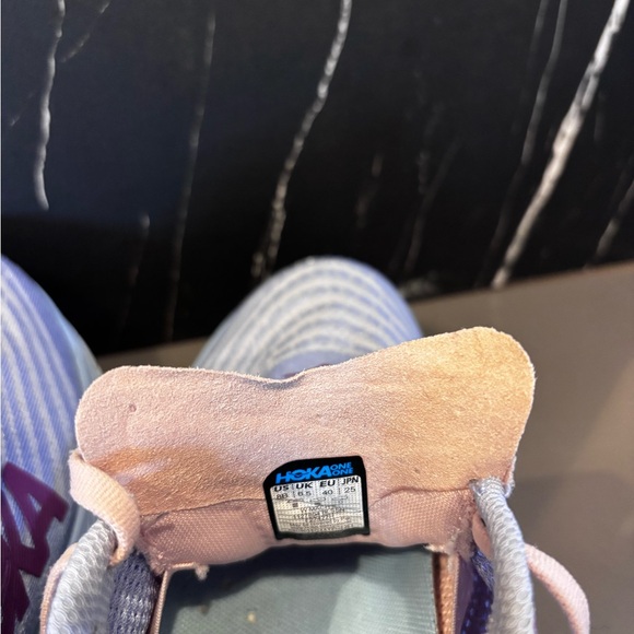 Hoka Athletic Shoes in Light Blue and Purple - Picture 3 of 6